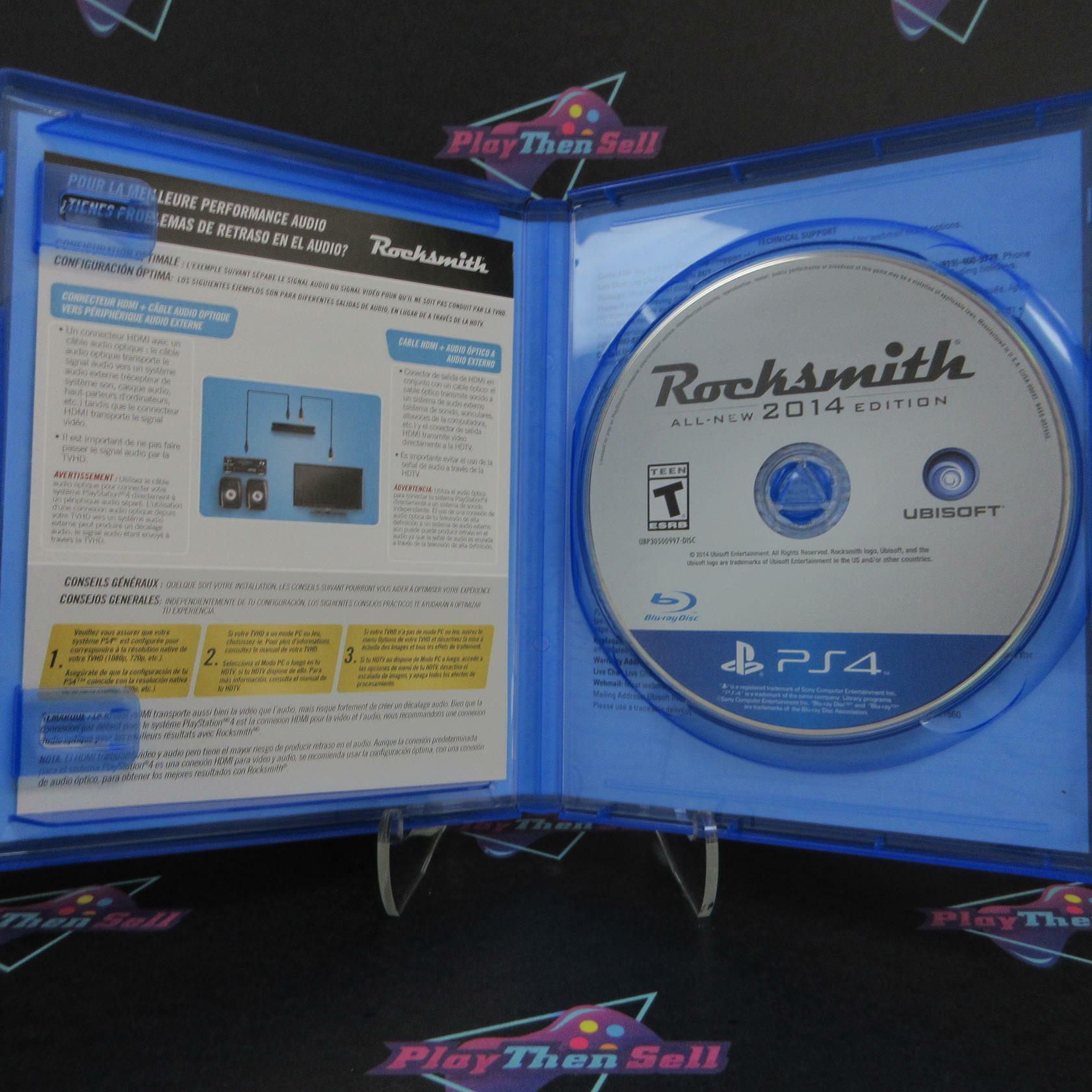 Rocksmith 2014 Edition Remastered PS4 PlayStation 4 Complete - Refurbished