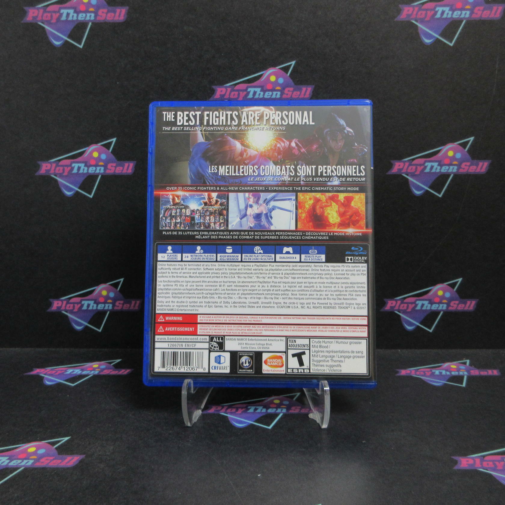 Tekken 7 PS4 PlayStation 4 Complete - Refurbished