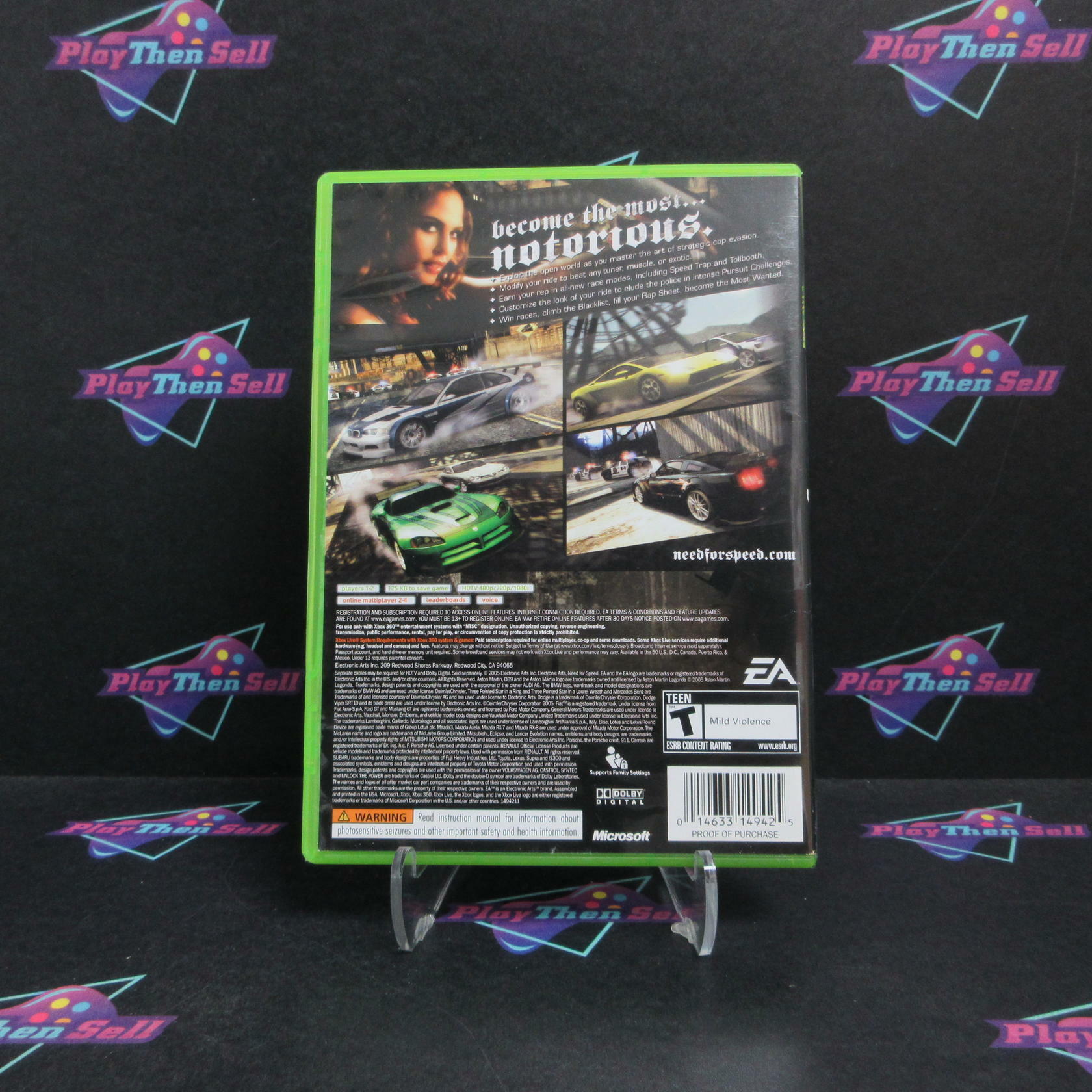 Need for Speed Most Wanted Xbox 360 - Very Good