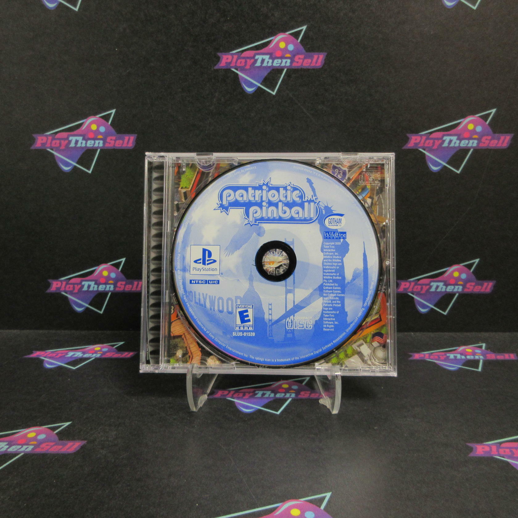 Patriotic Pinball PS1 PlayStation 1 - Very Good