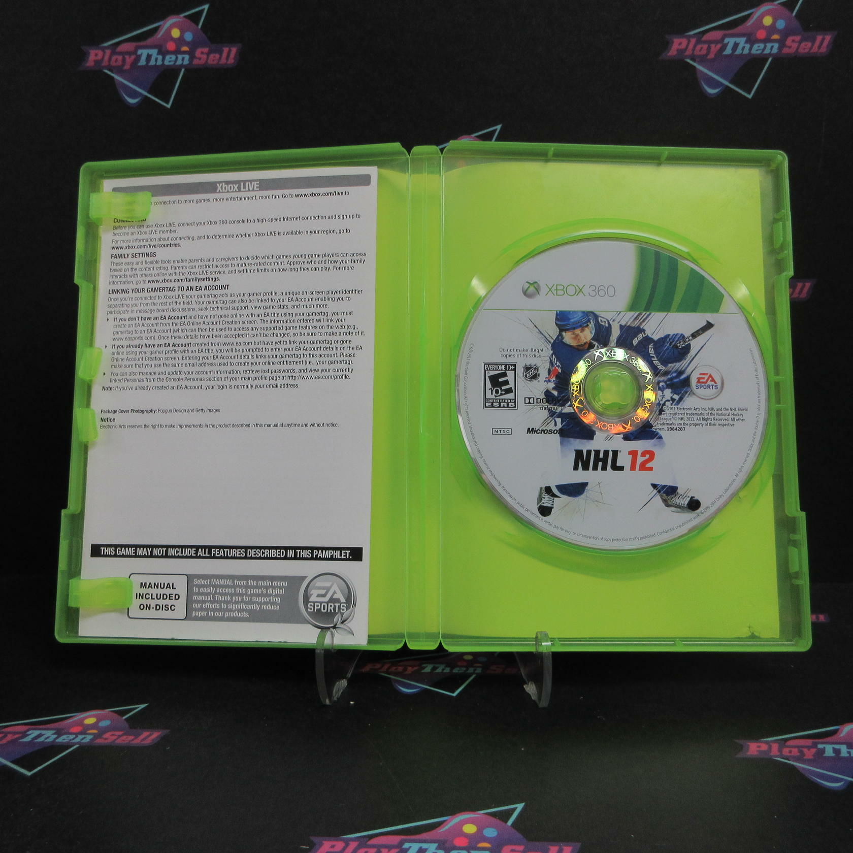 NHL 12 Xbox 360 Complete - Very Good