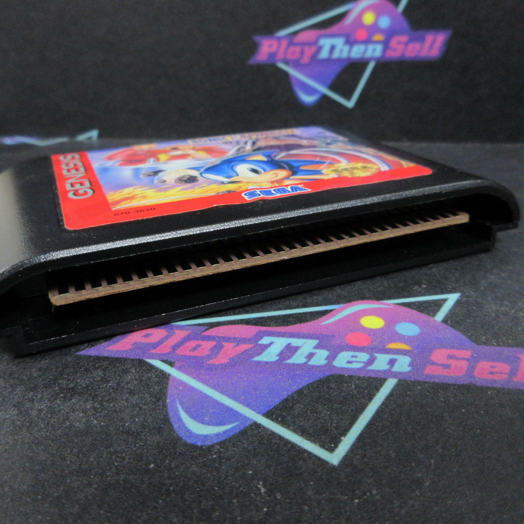 Sonic the Hedgehog Spinball Sega Genesis + Reg Card Complete - Refurbished