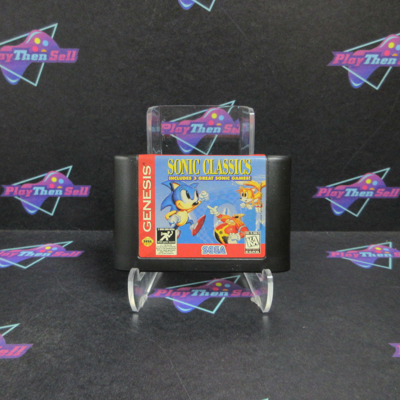 Sonic Classics Boxed Sega Genesis Complete - Refurbished