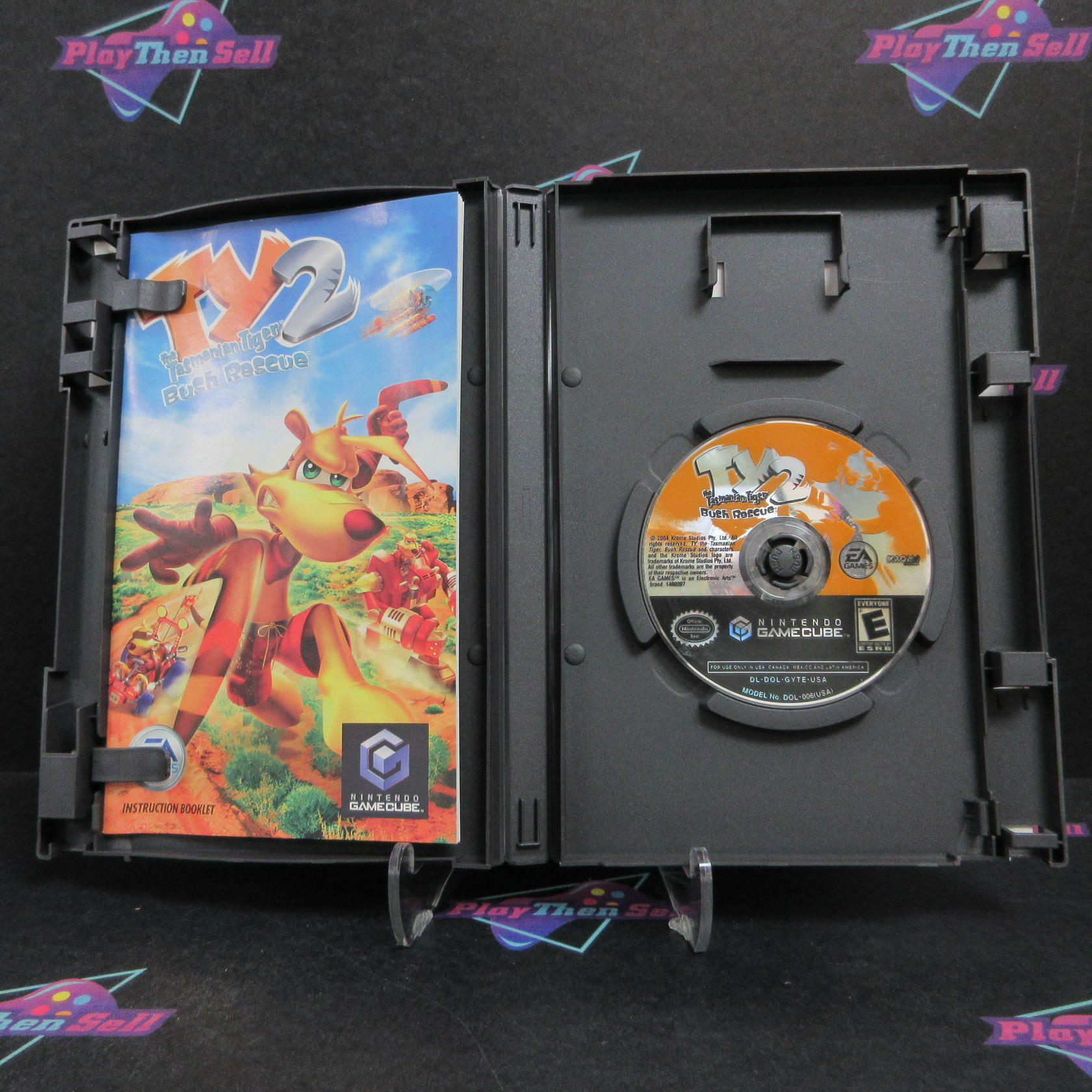Ty The Tasmanian Tiger 2 Bush Rescue Nintendo GameCube Complete - Refurbished