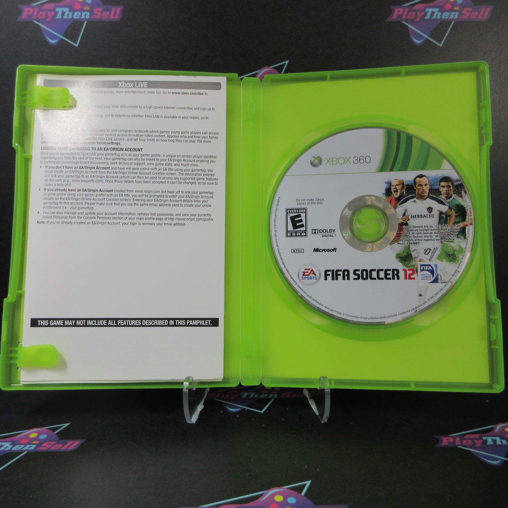 FIFA Soccer 12 Xbox 360 Complete - Very Good