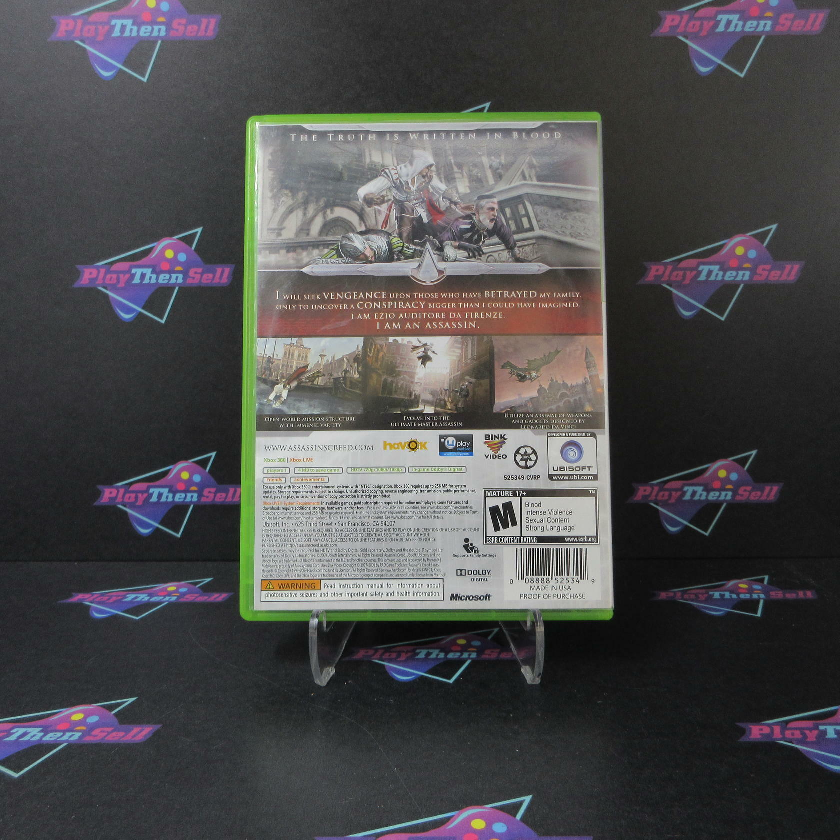 Assassin's Creed II PH Xbox 360 Complete - Very Good