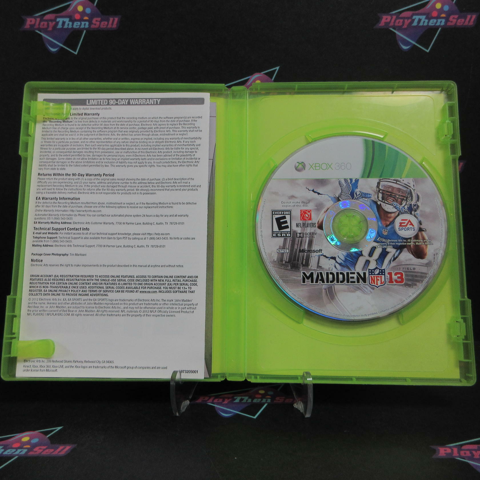 Madden NFL 13 Xbox 360 Complete - Very Good