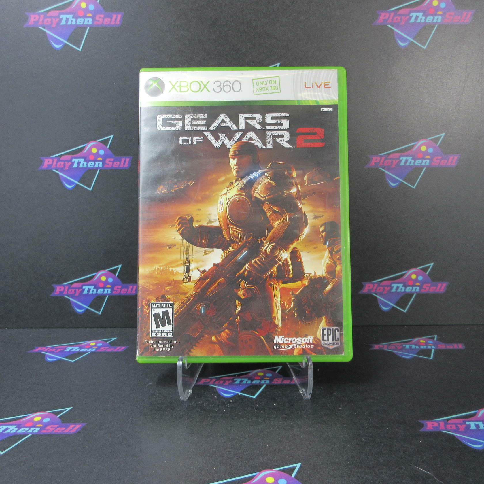 Gears of War 2 Xbox 360 Complete - Very Good