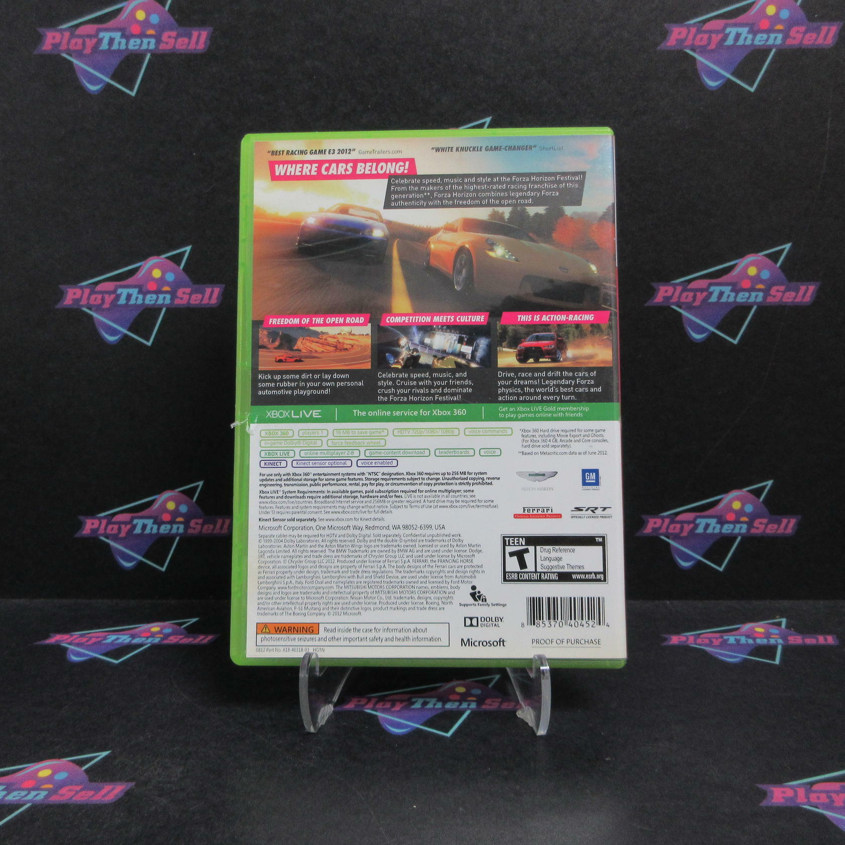 Forza Horizon Xbox 360 Complete - Very Good