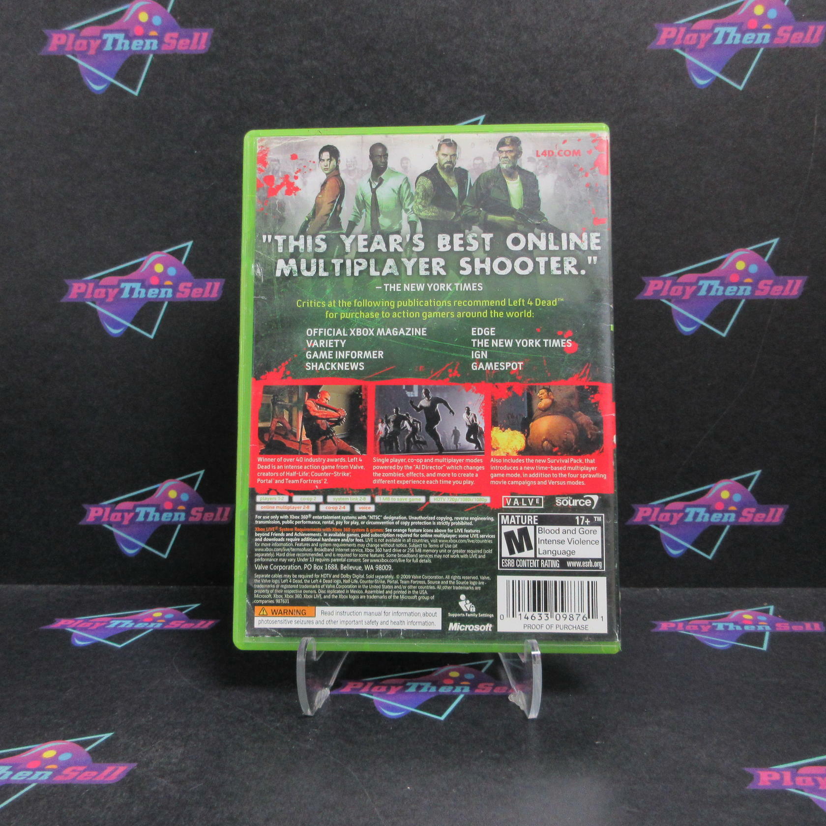 Left 4 Dead GOTY Xbox 360 PH Complete - Very Good