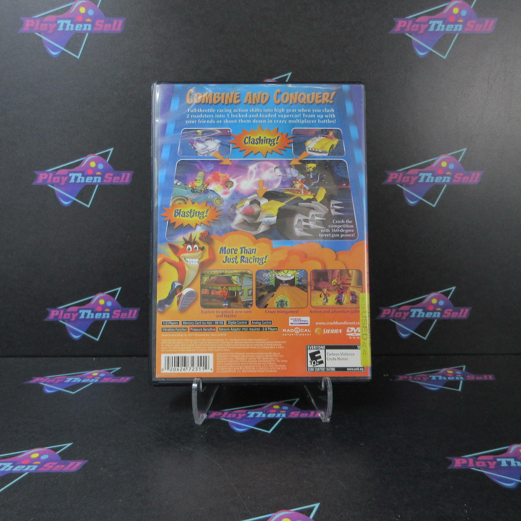 Crash Tag Team Racing PS2 PlayStation 2 Complete - Very Good