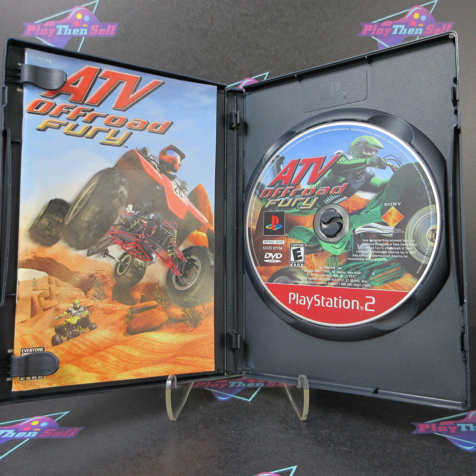 ATV Offroad Fury PS2 PlayStation 2 GH Complete - Very Good