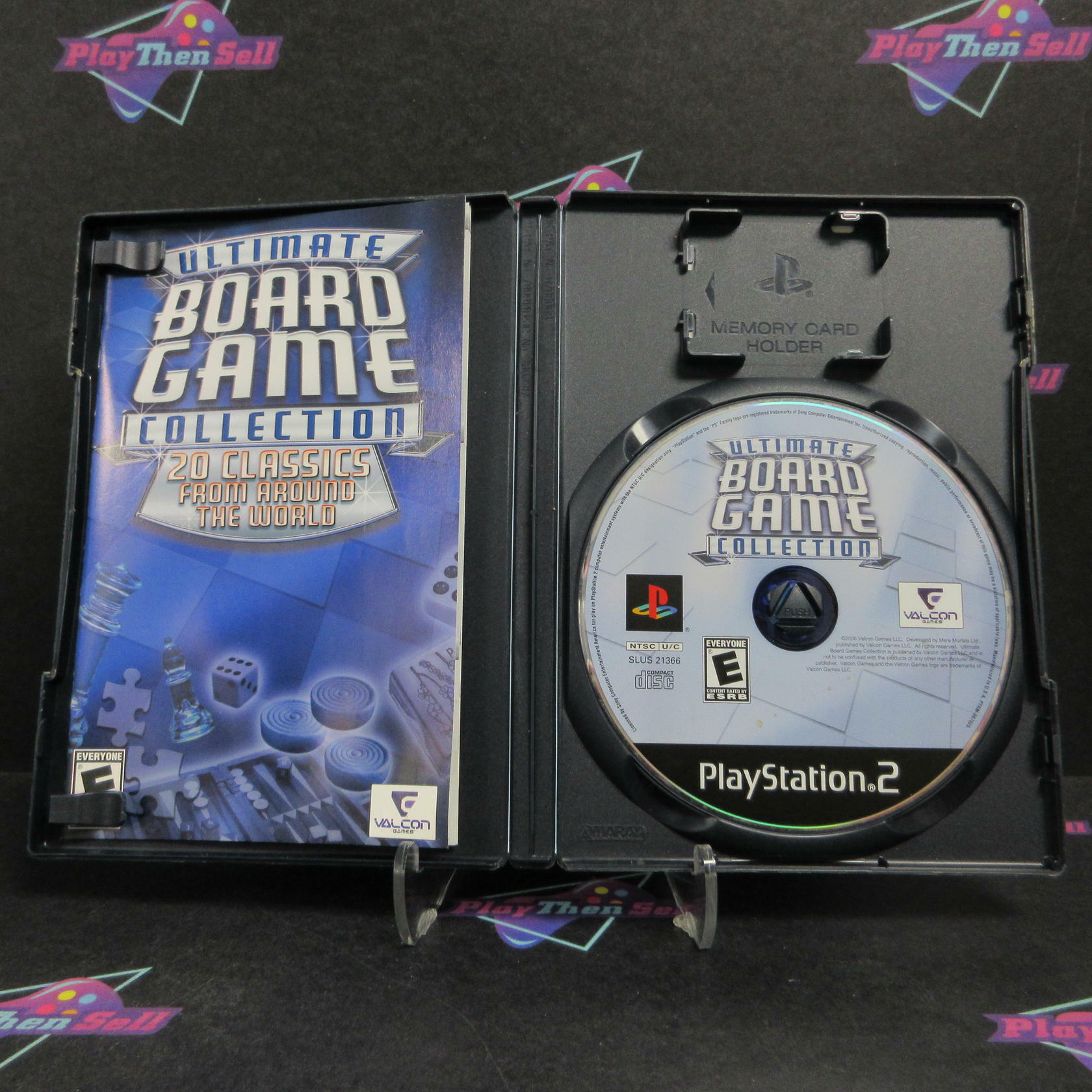 Ultimate Board Game Collection PS2 PlayStation 2 Complete - Very Good