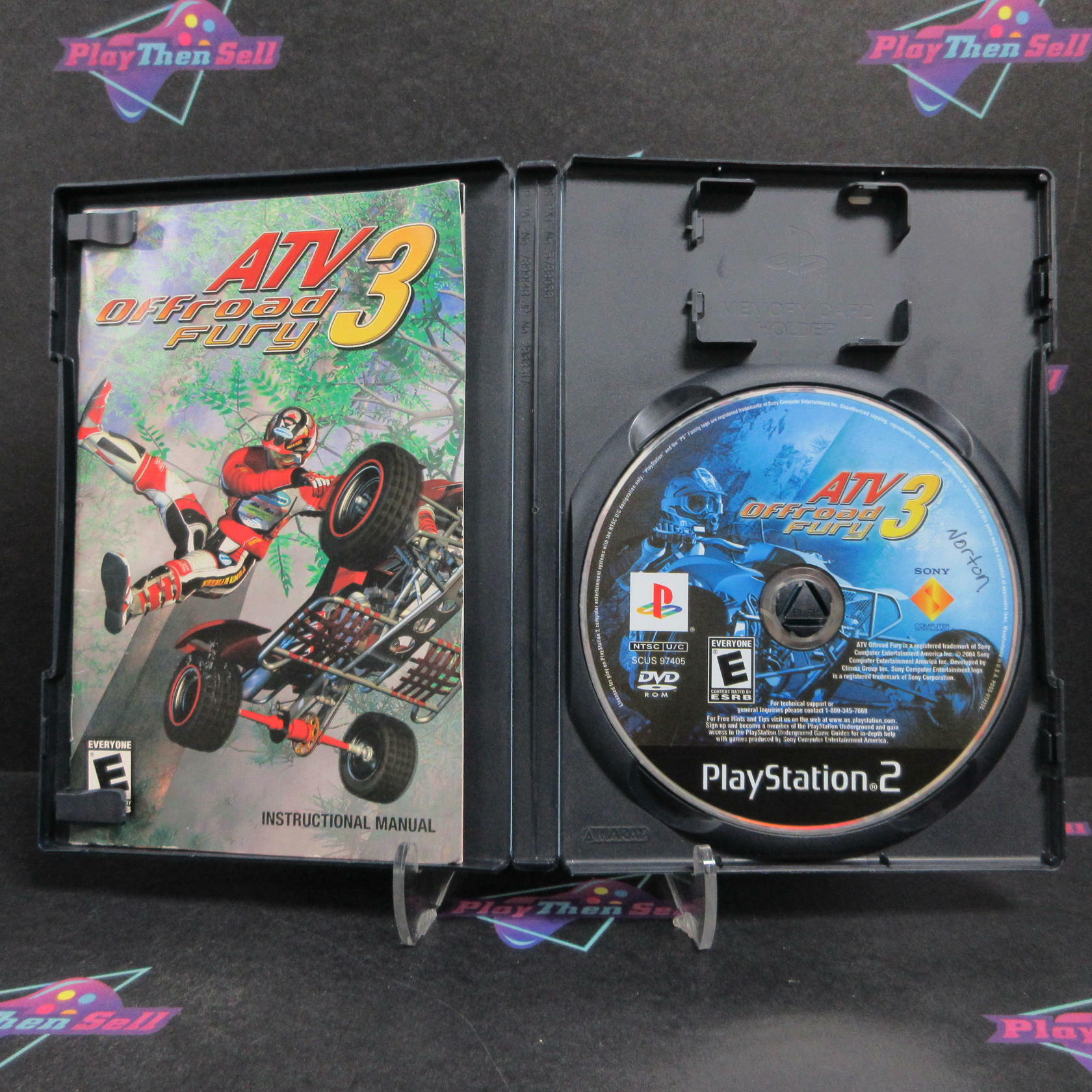 ATV Offroad Fury 3 PS2 PlayStation 2 Complete - Very Good