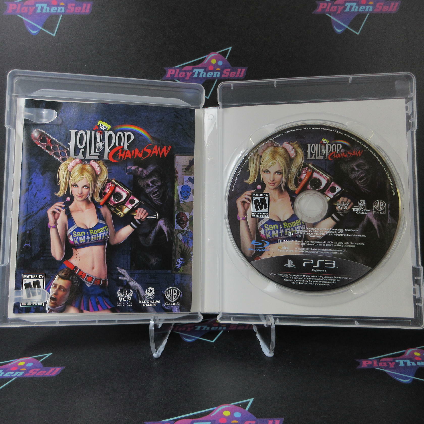 Lollipop Chainsaw PS3 PlayStation 3 Complete - Excellent