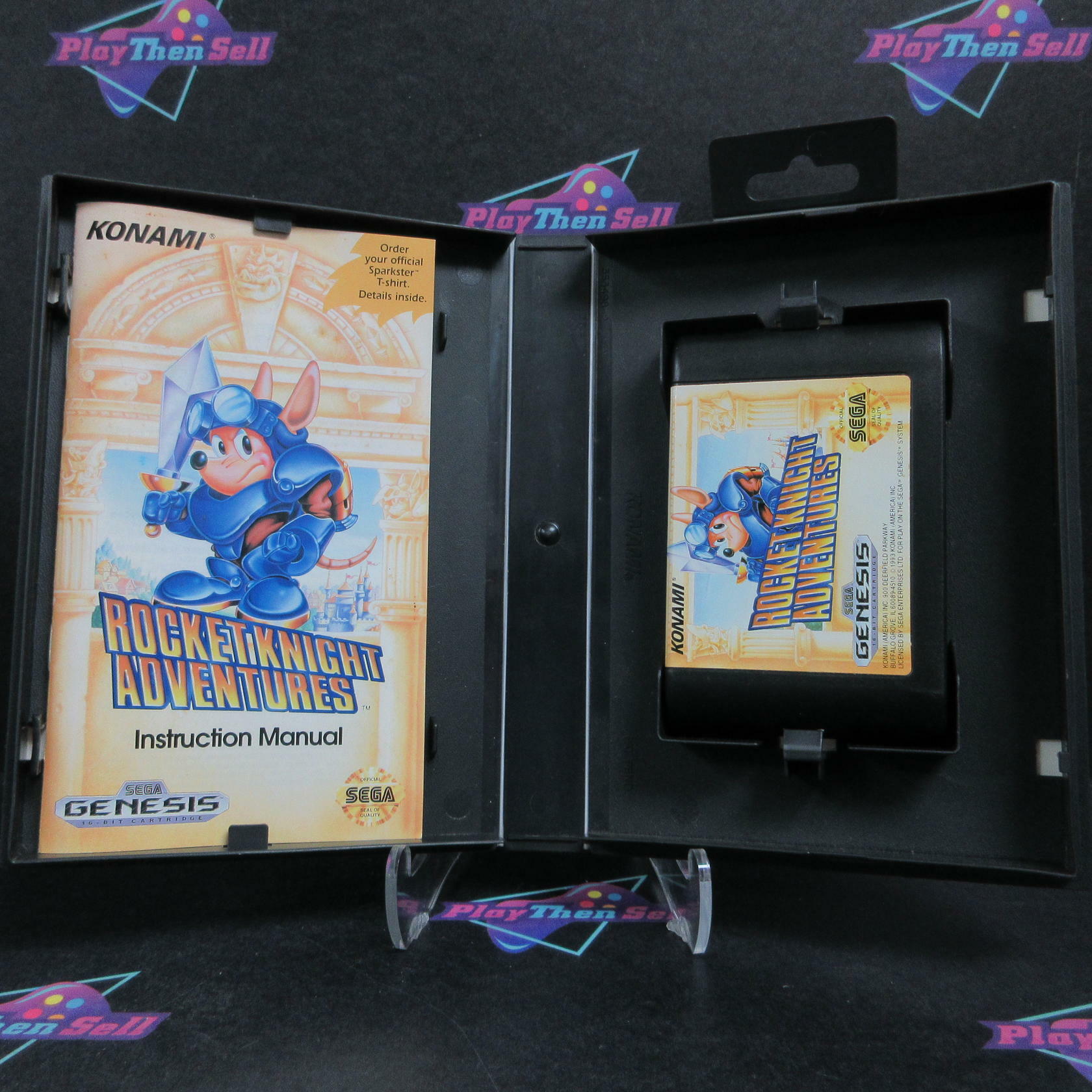 Rocket Knight Adventures Sega Genesis Complete - Refurbished