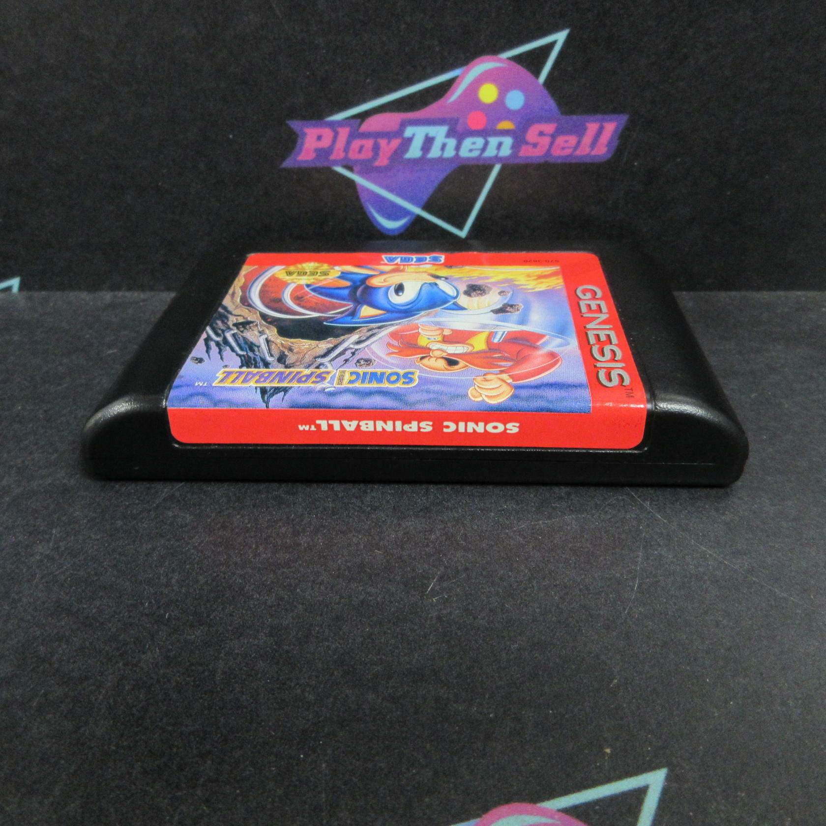 Sonic the Hedgehog Spinball Sega Genesis + Reg Card Complete - Refurbished