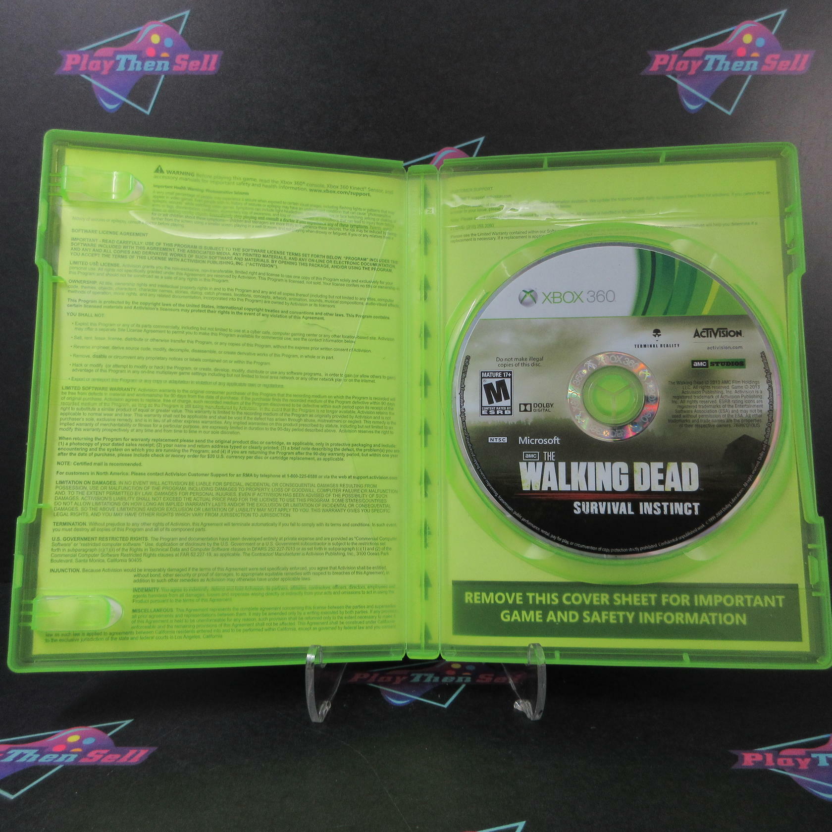 The Walking Dead Survival Instinct Xbox 360 Complete - Very Good