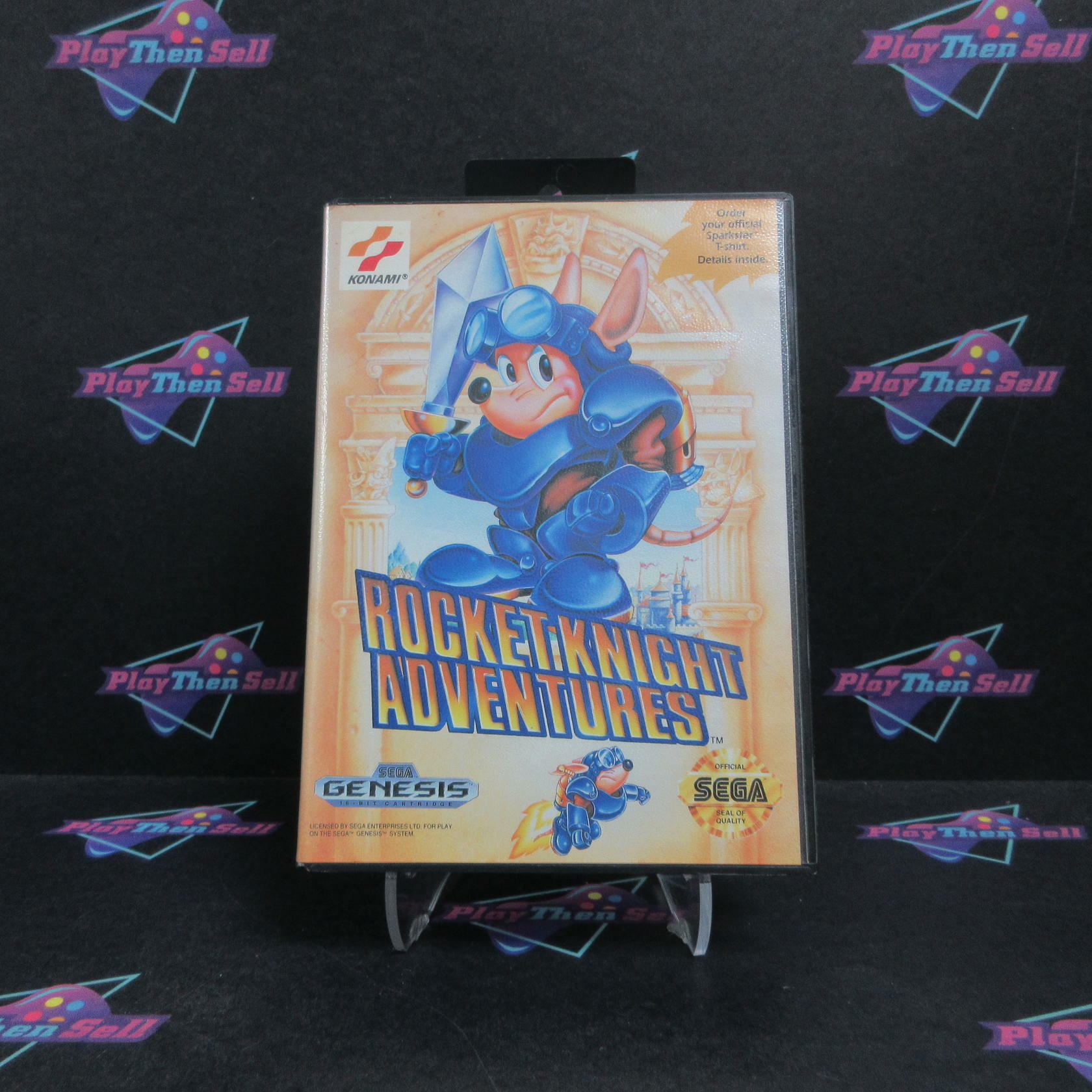 Rocket Knight Adventures Sega Genesis Complete - Refurbished