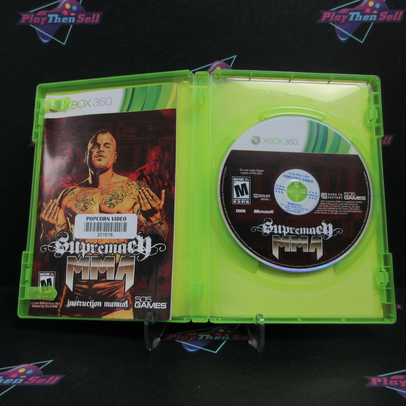 Supremacy MMA Xbox 360 Complete - Very Good