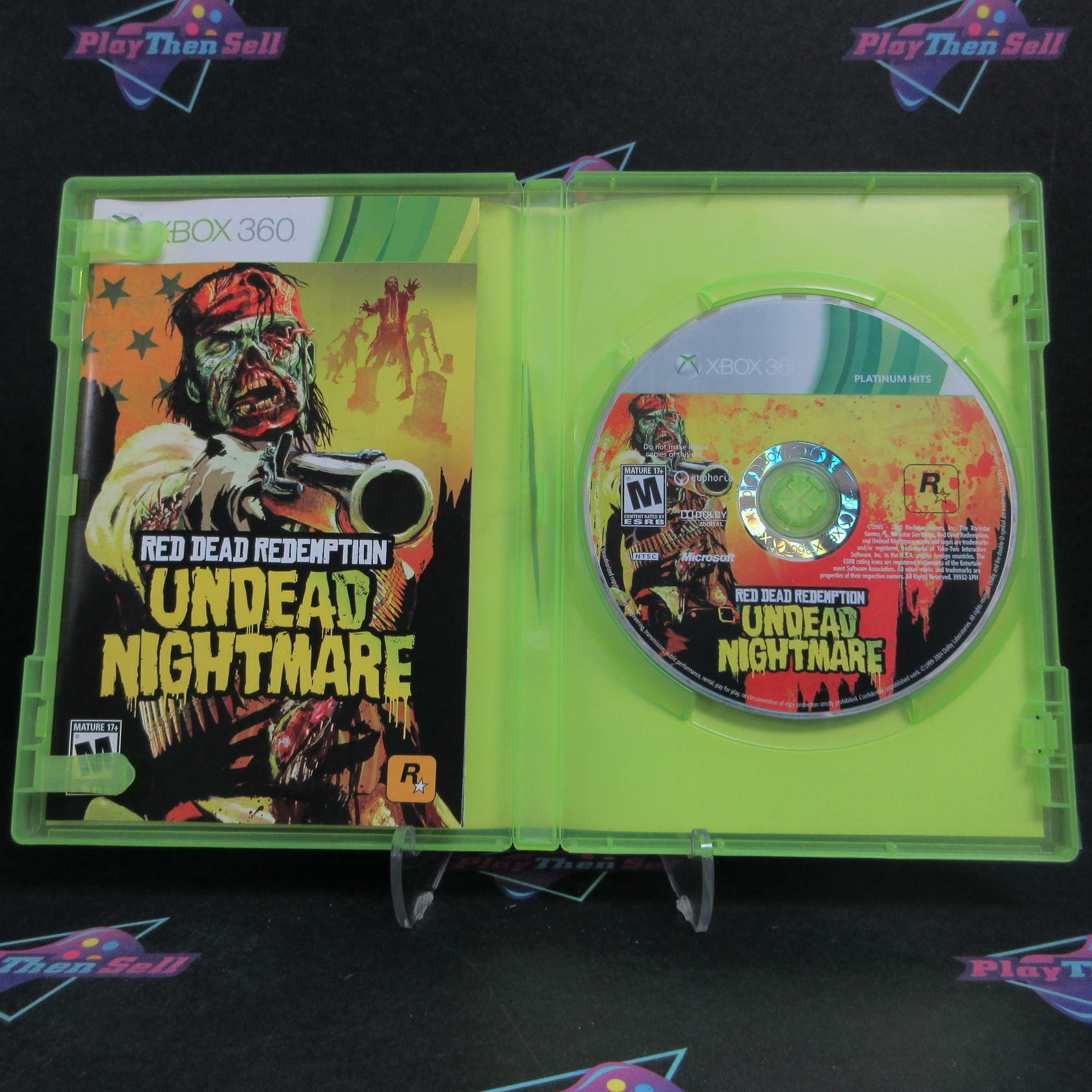 Red Dead Redemption Undead Nightmare Xbox 360 PH Complete - Very Good