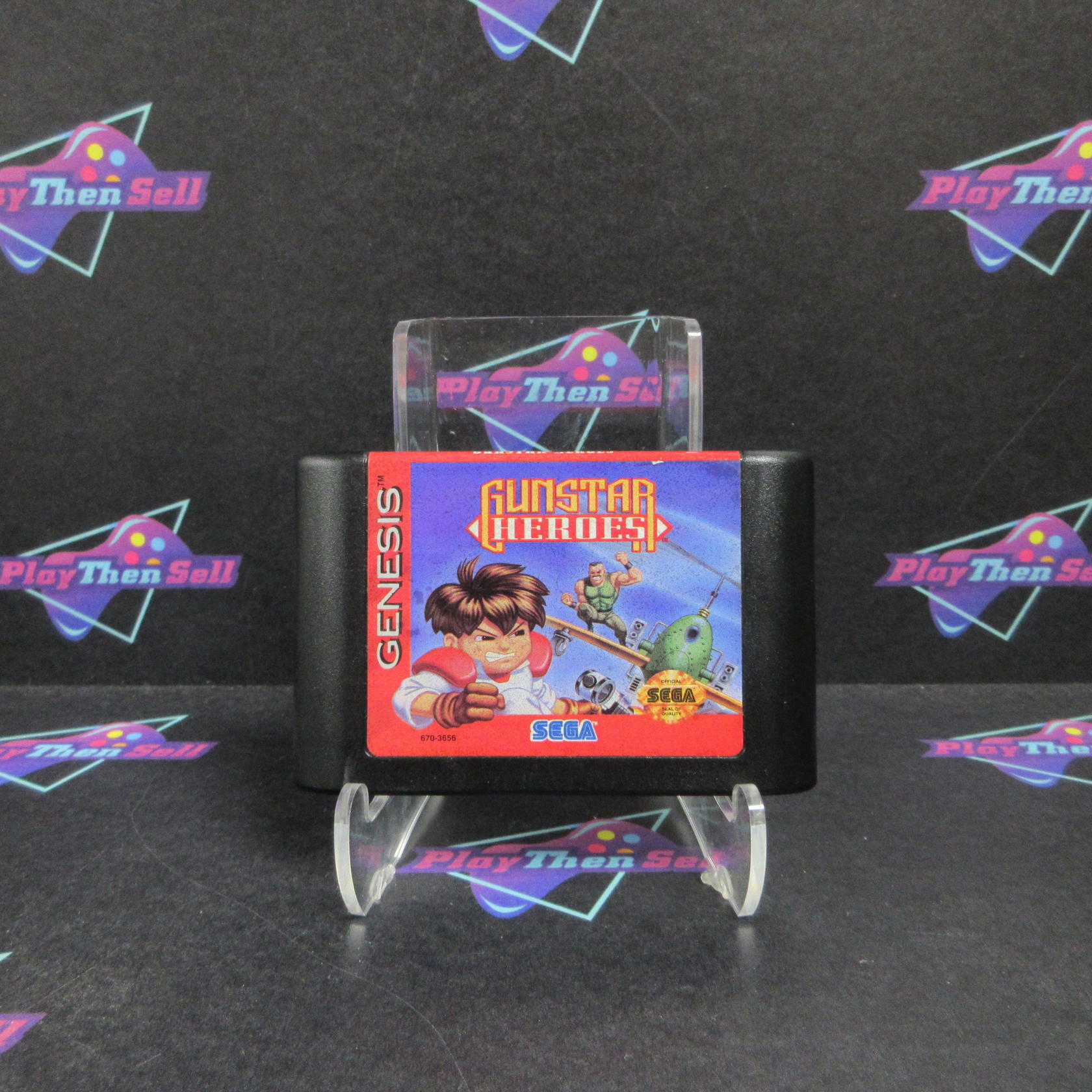 Gunstar Heroes Sega Genesis Complete - Refurbished