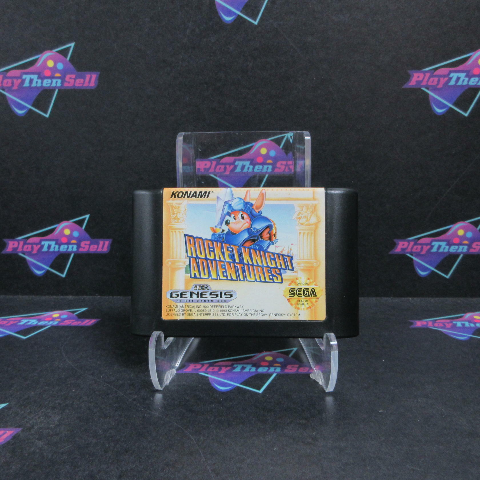 Rocket Knight Adventures Sega Genesis Complete - Refurbished