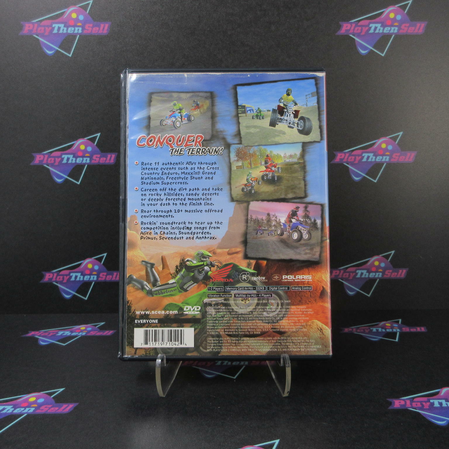 ATV Offroad Fury PS2 PlayStation 2 GH Complete - Very Good