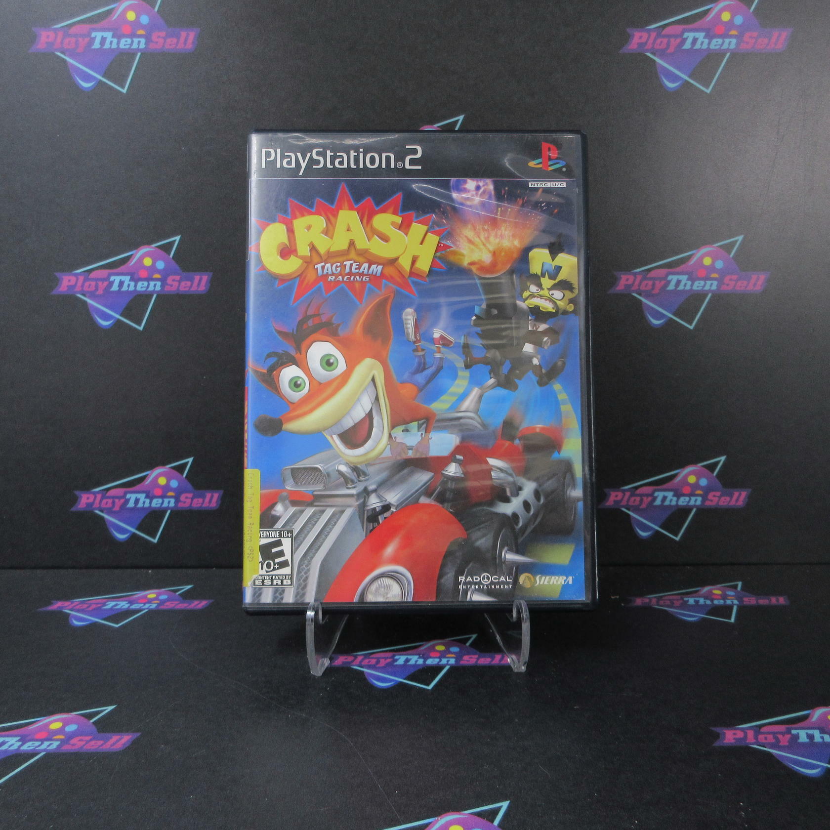 Crash Tag Team Racing PS2 PlayStation 2 Complete - Very Good