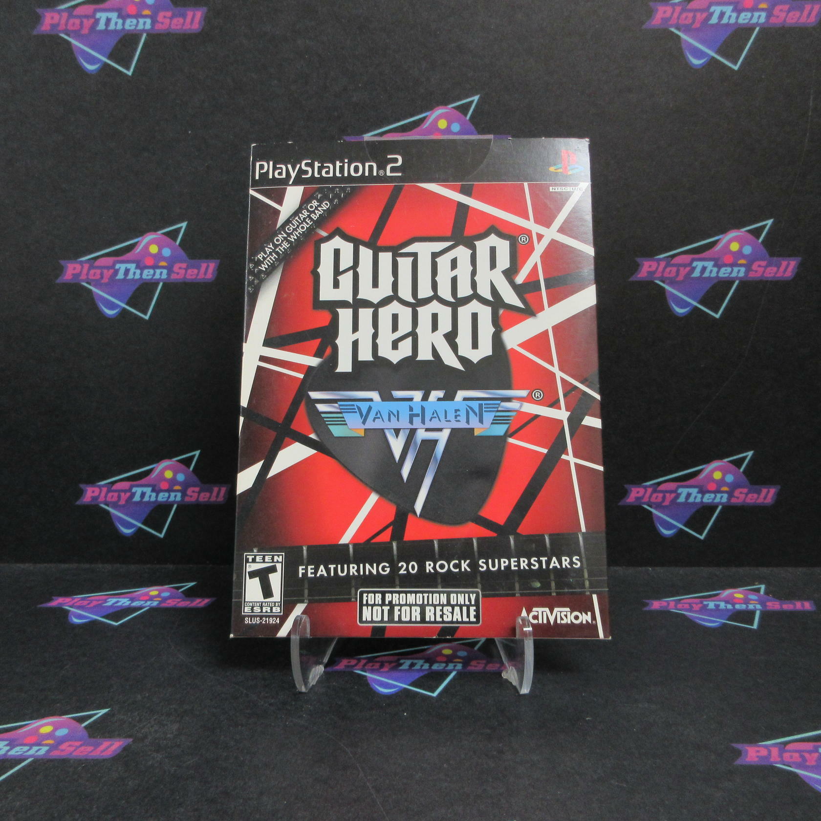 Guitar Hero Van Halen PS2 PlayStation 2 In Sleeve Complete - Excellent