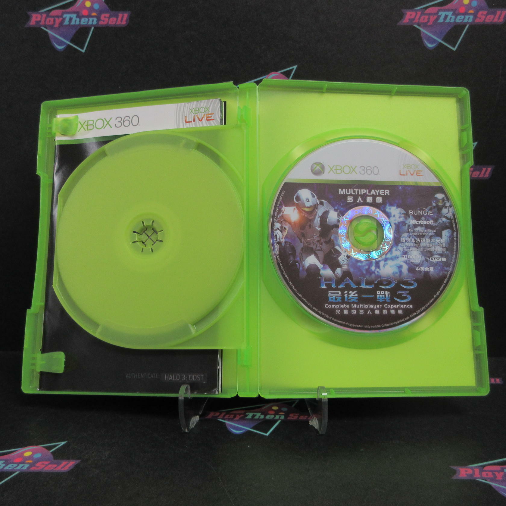 Halo 3 ODST Xbox 360 English / Chinese Complete - Excellent