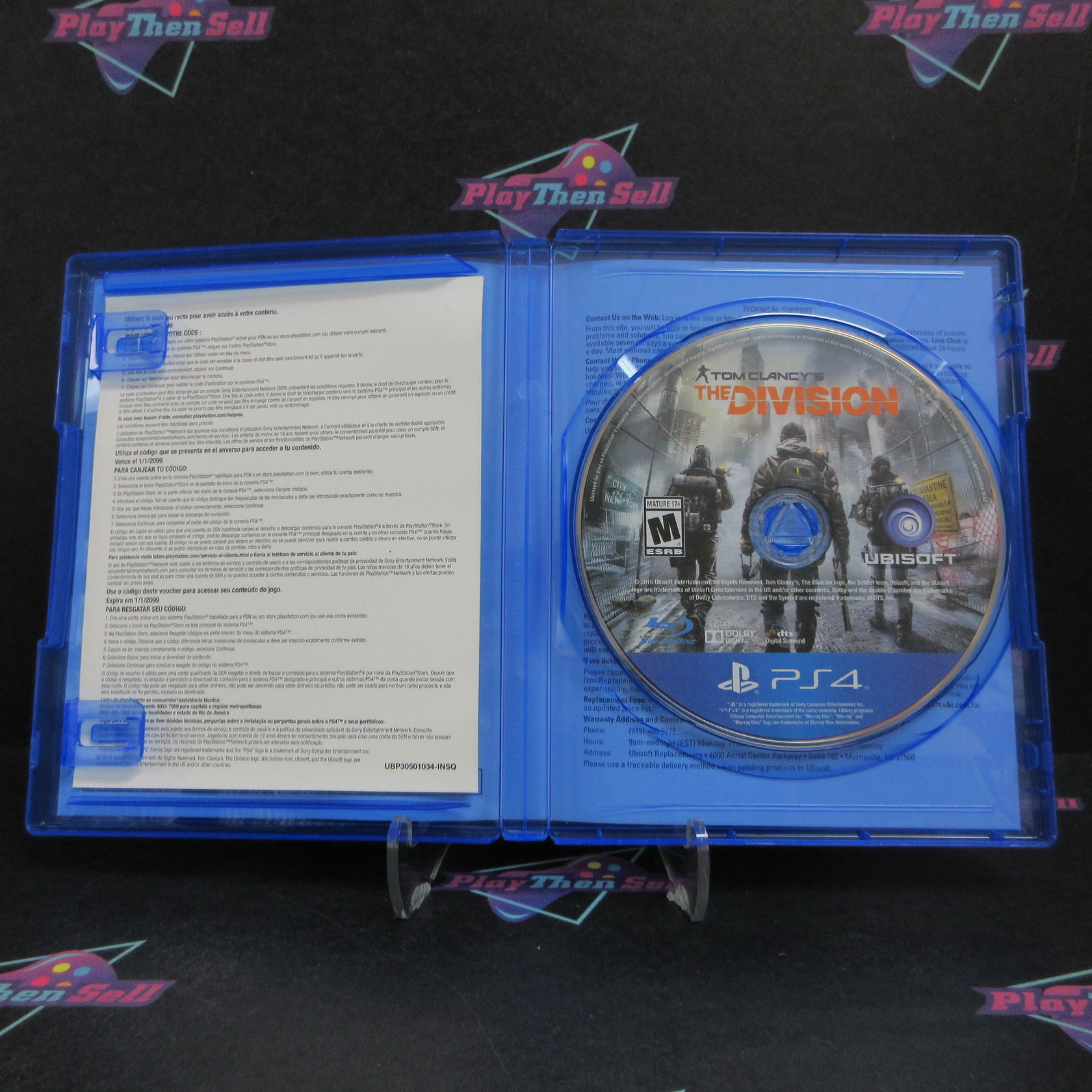 Tom Clancy's The Division Gold Edition PS4 PlayStation 4 Complete - Refurbished