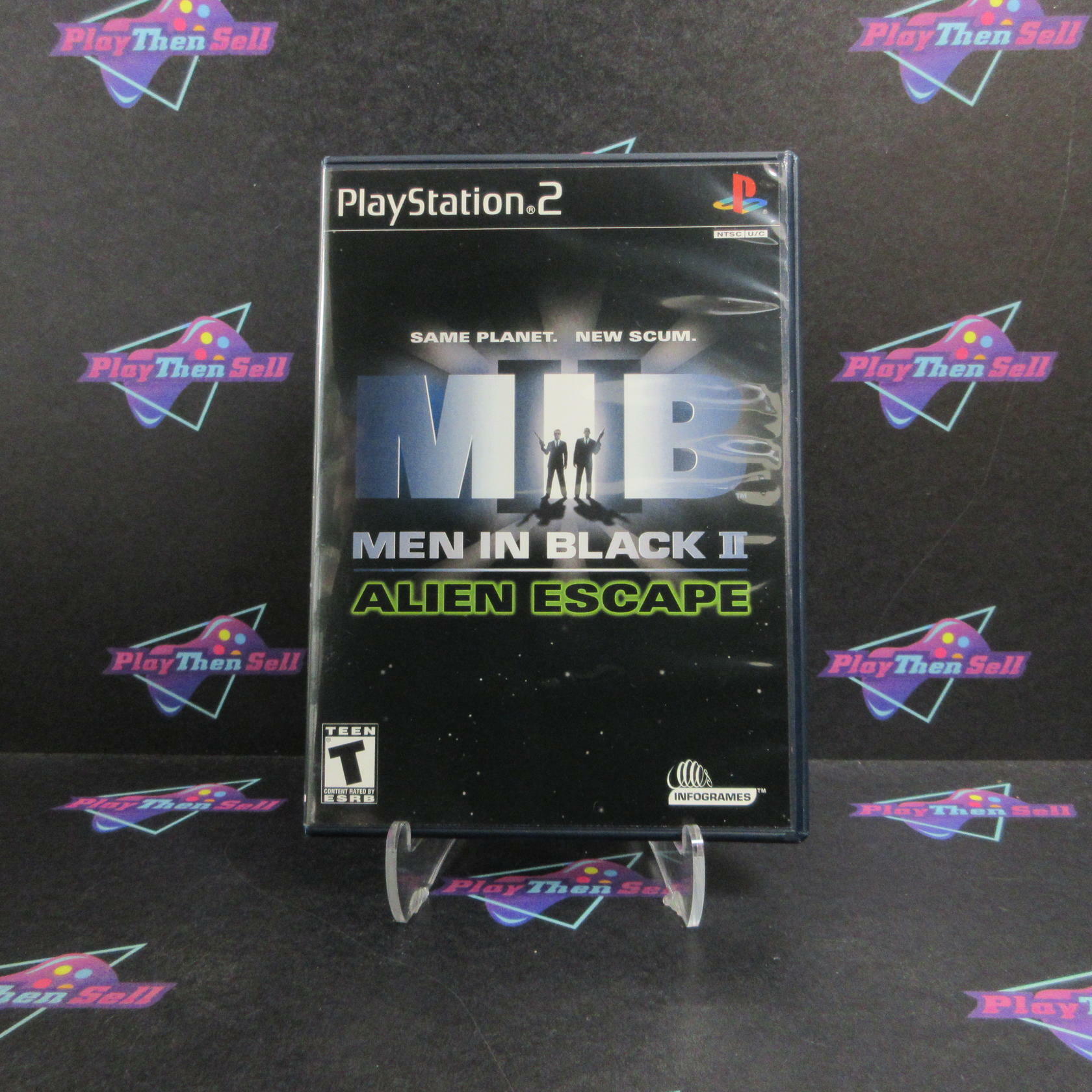 Men in Black II Alien Escape PS2 PlayStation 2 Complete - Excellent