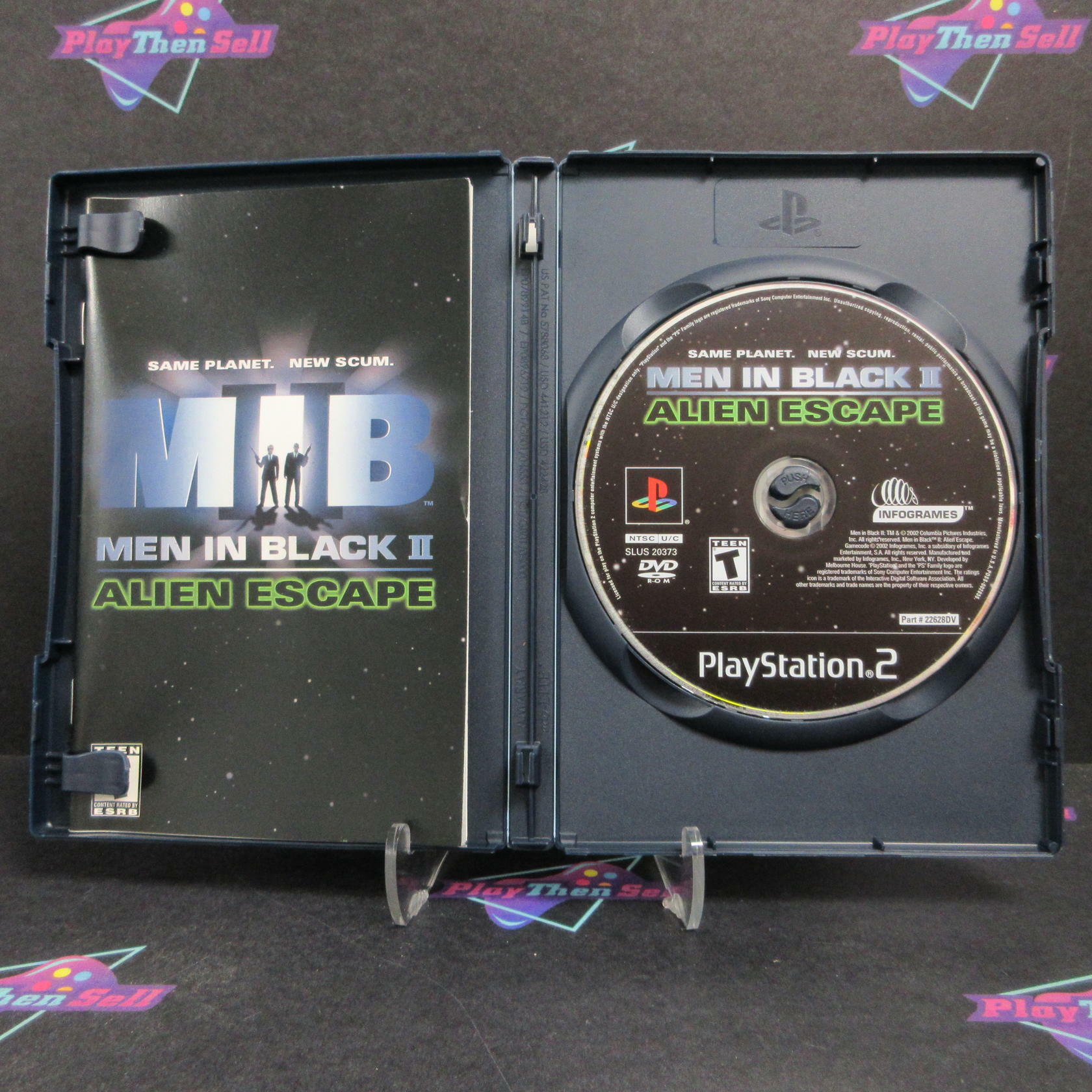 Men in Black II Alien Escape PS2 PlayStation 2 Complete - Excellent
