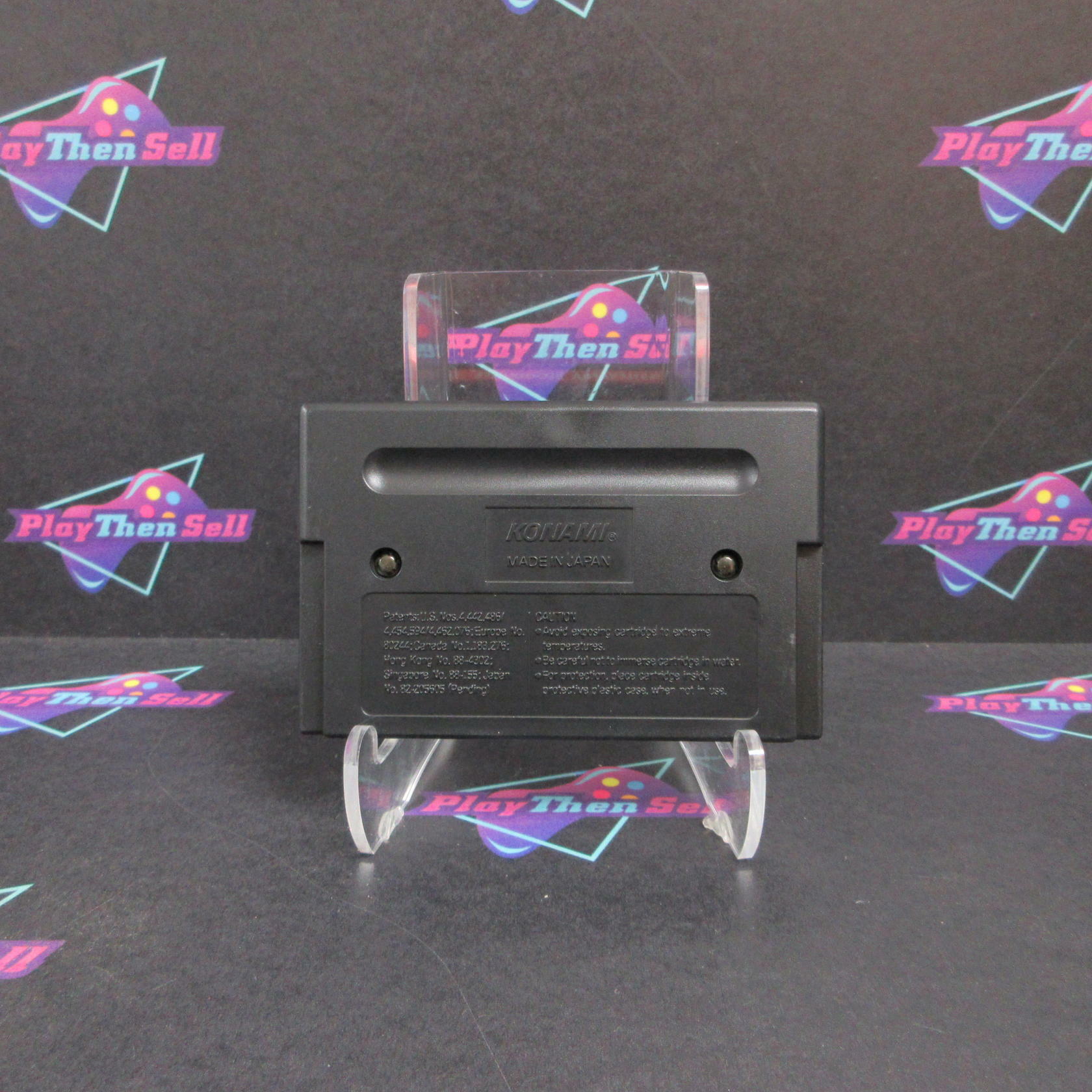 Castlevania Bloodlines Sega Genesis Complete - Very Good