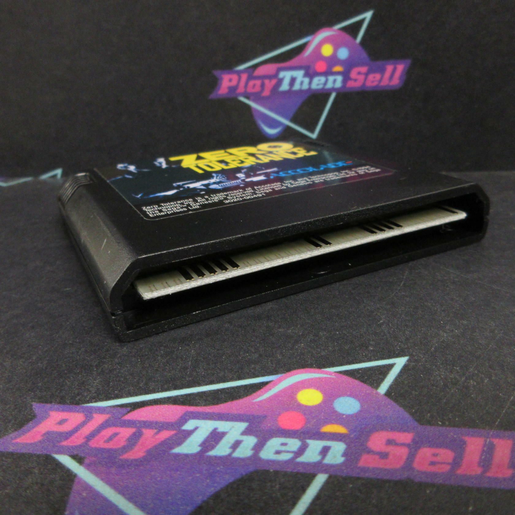 Zero Tolerance Sega Genesis + Reg Card Complete - Very Good