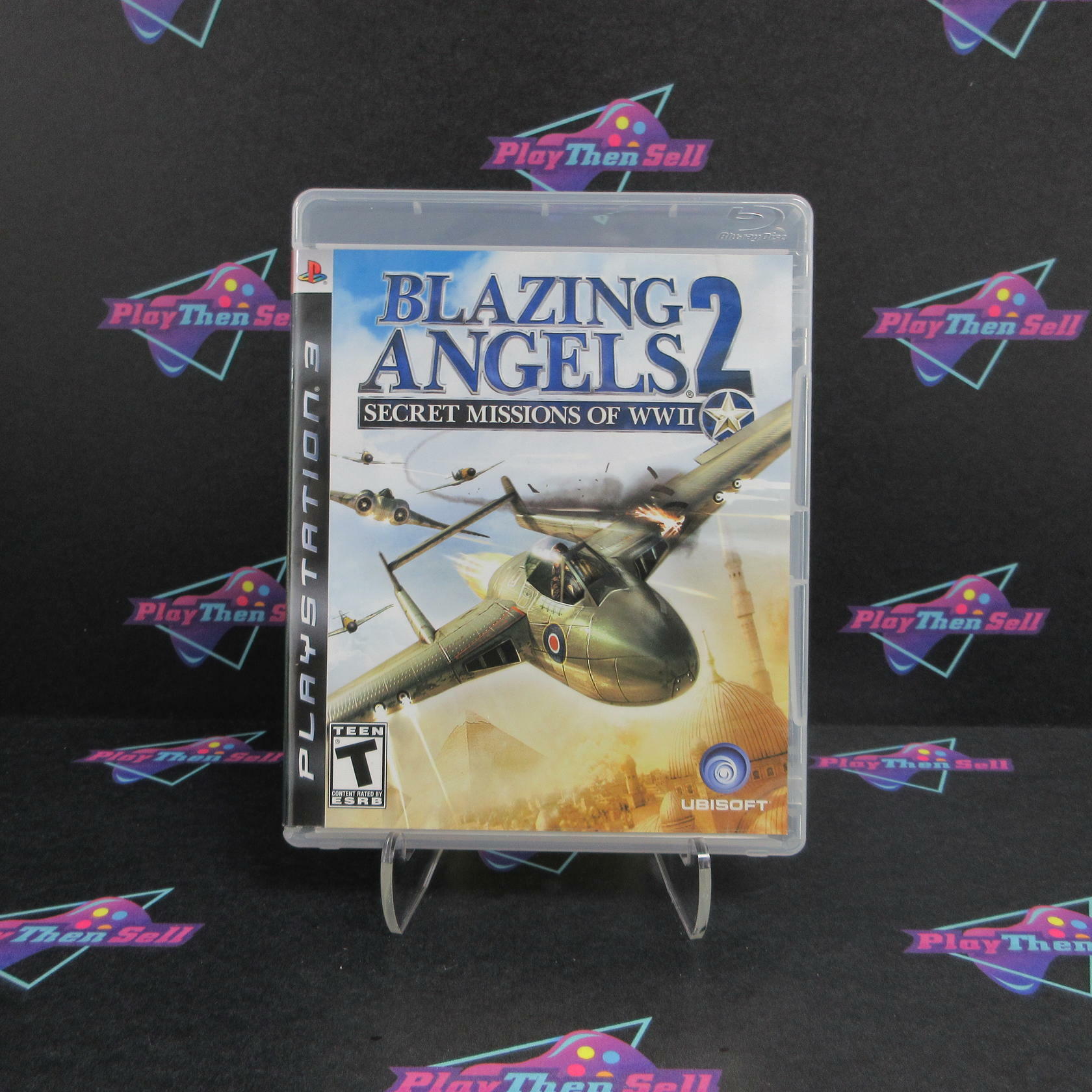 Blazing Angels 2 Secret Missions of WWII PS3 PlayStation 3 Complete - Refurbished