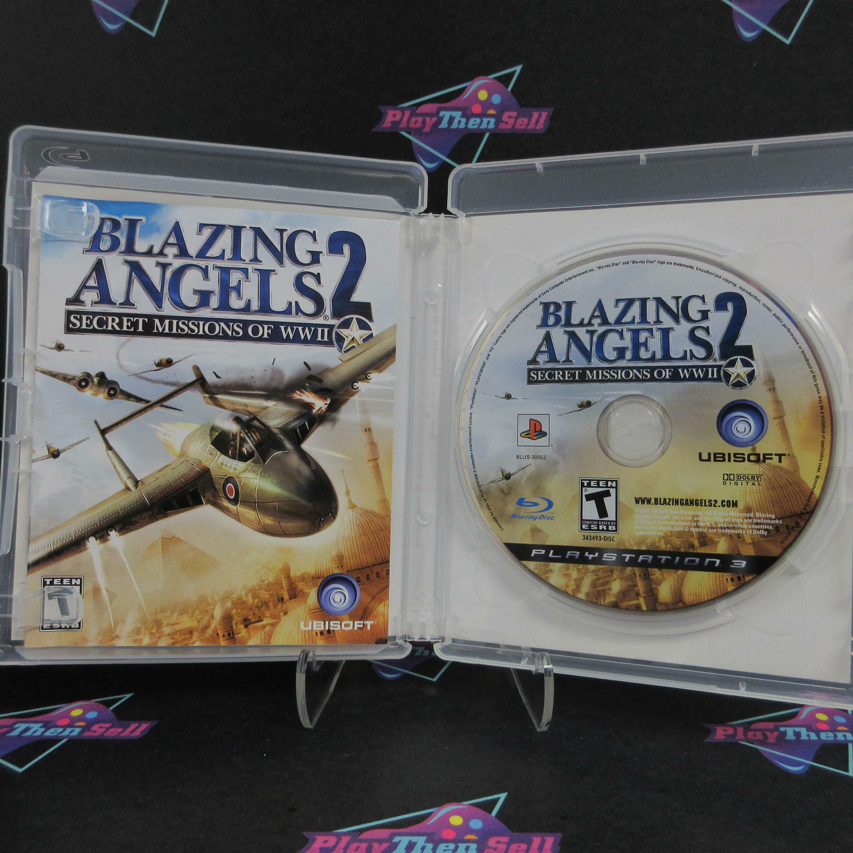Blazing Angels 2 Secret Missions of WWII PS3 PlayStation 3 Complete - Refurbished
