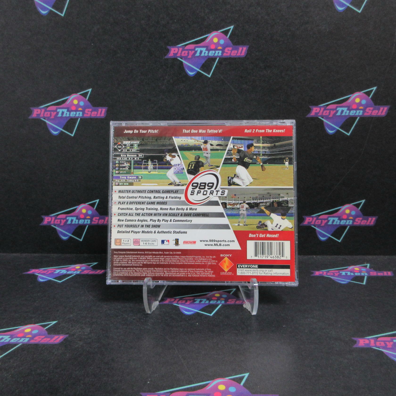 MLB 2002 PS1 PlayStation 1 Complete - Refurbished