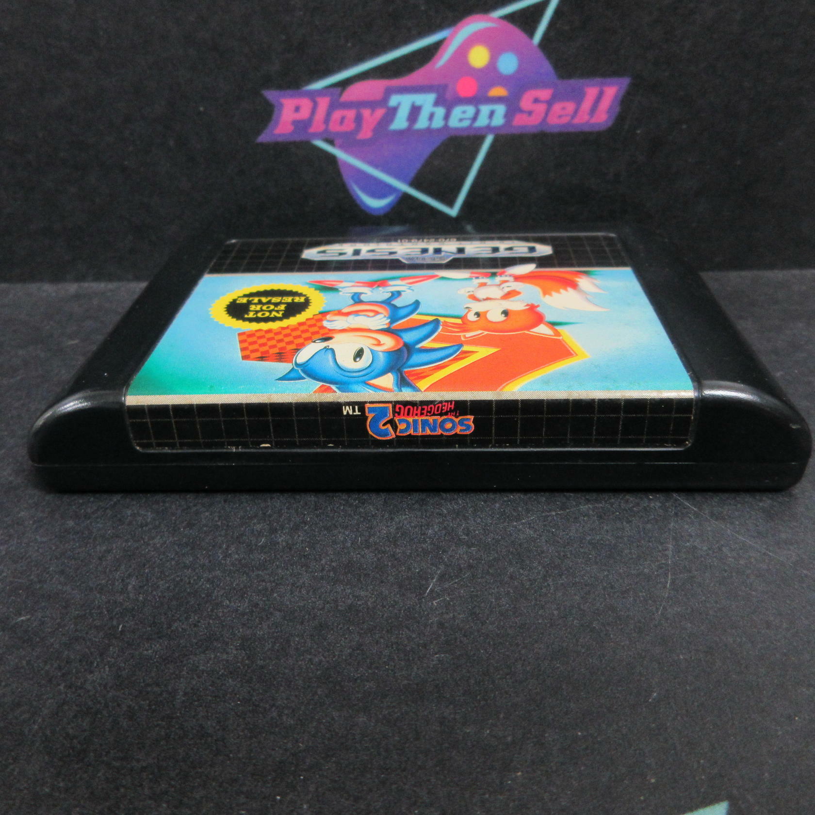 Sonic the Hedgehog 2 Not For Resale Art Sega Genesis Complete - Very Good