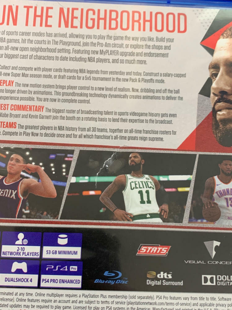 NBA 2K18 PS4 PlayStation 4 - Very Good