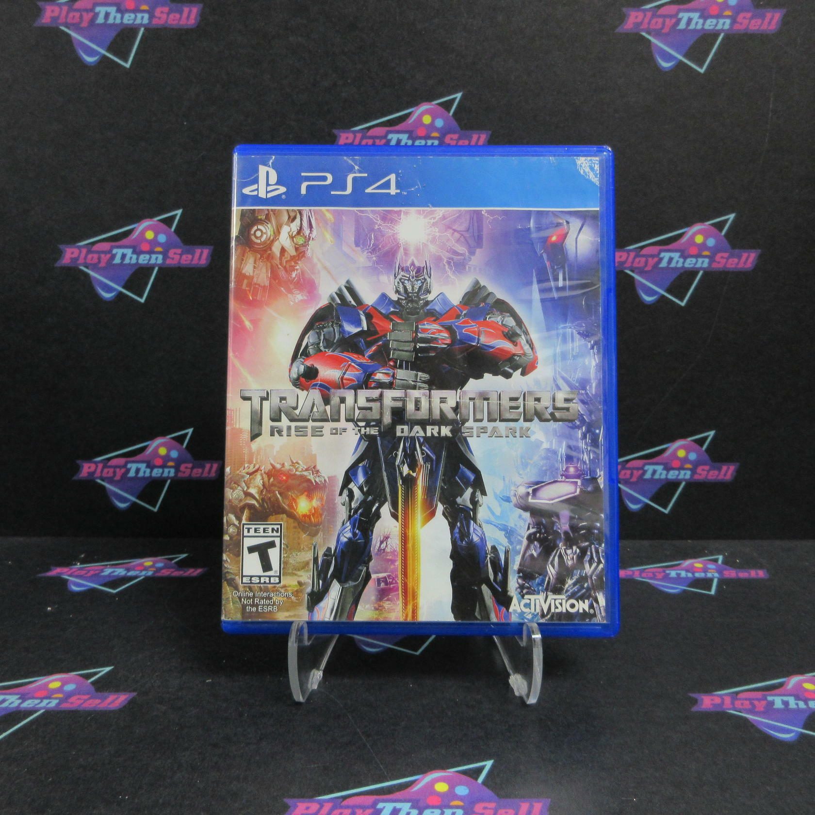 Transformers Rise of the Dark Spark PS4 PlayStation 4 Complete - Very Good