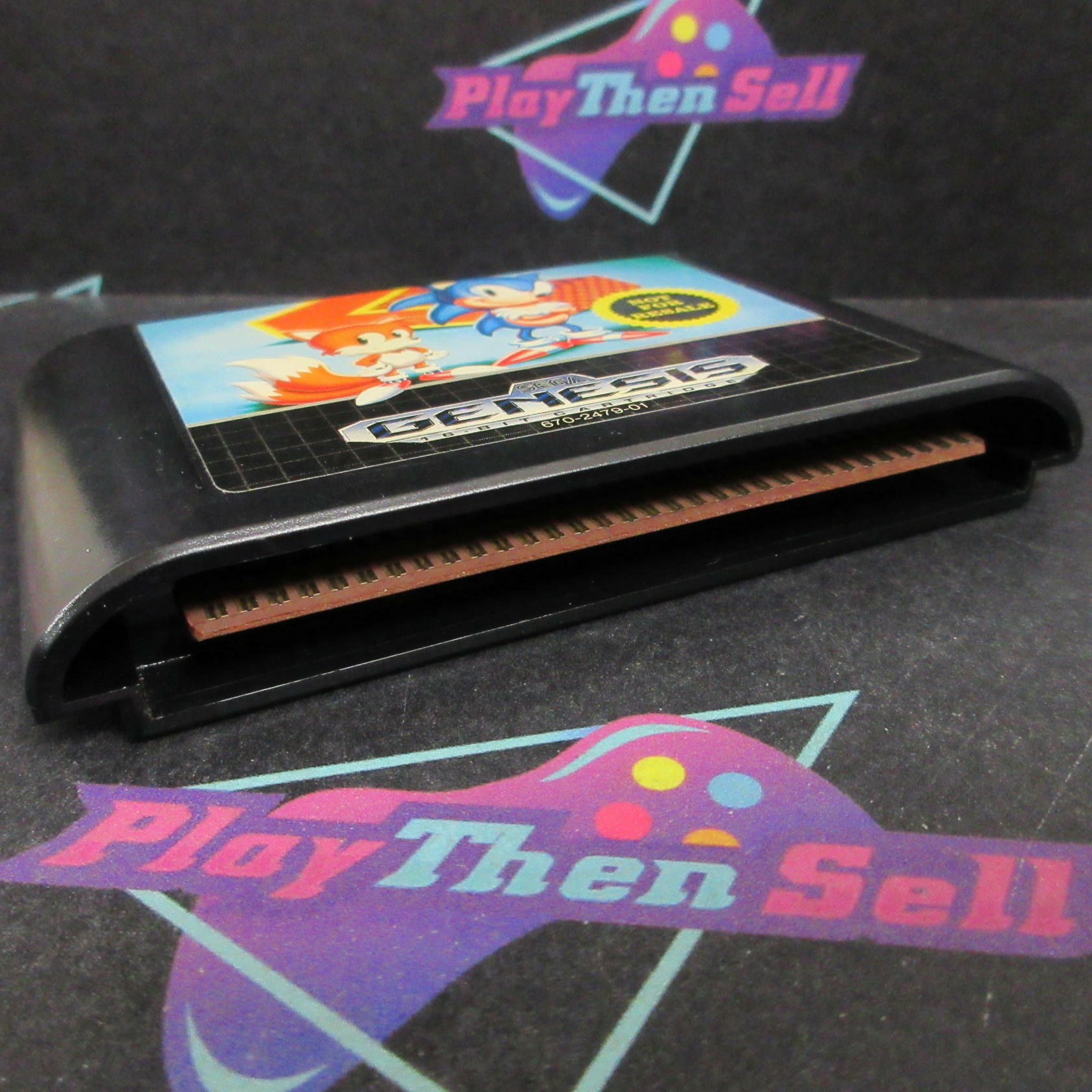 Sonic the Hedgehog 2 Not For Resale Art Sega Genesis Complete - Very Good