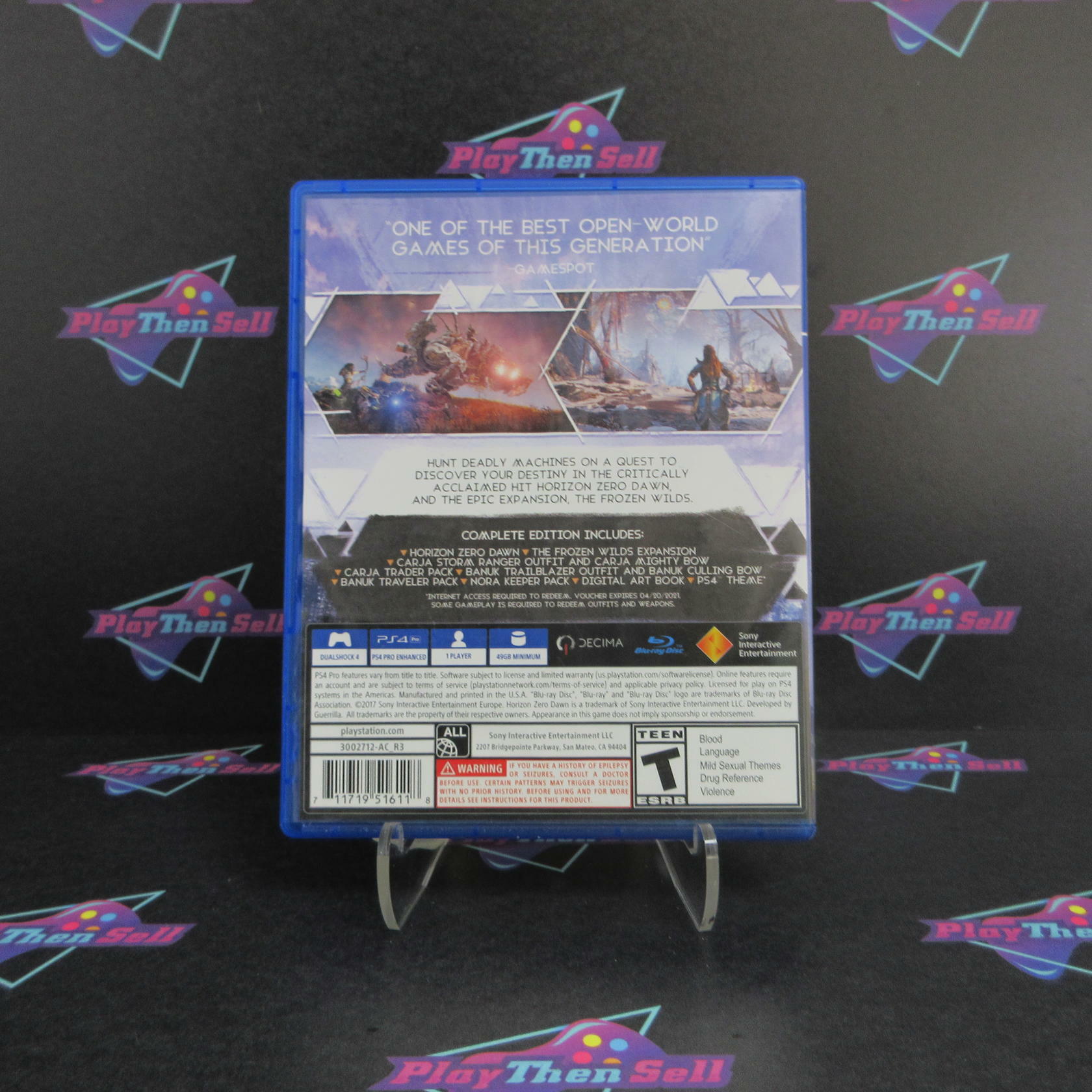 Horizon Zero Dawn Complete Edition PS4 PlayStation 4 Complete - Very Good