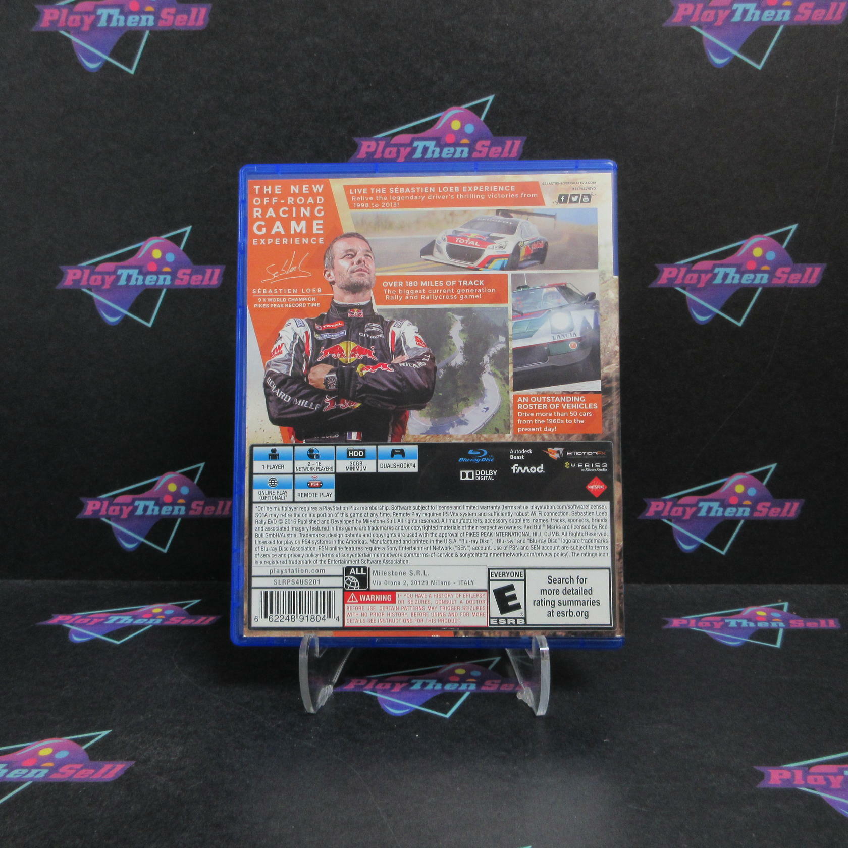 Sebastien Loeb Rally Evo Day One Edition PS4 PlayStation 4 Complete - Refurbished