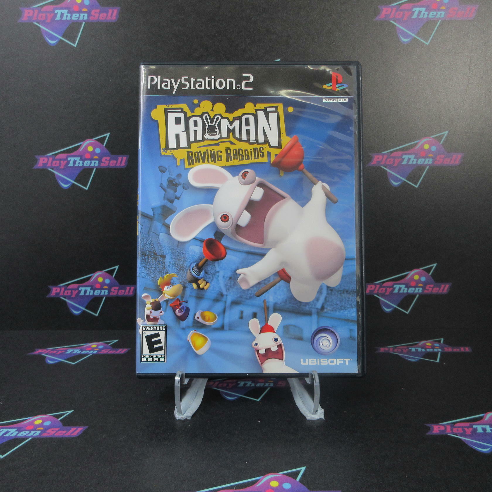 Rayman Raving Rabbids PS2 PlayStation 2 - Very Good