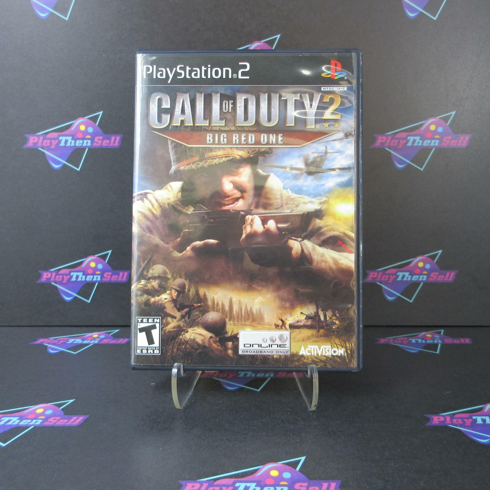 Call of Duty 2 Big Red One PS2 PlayStation 2 - Very Good