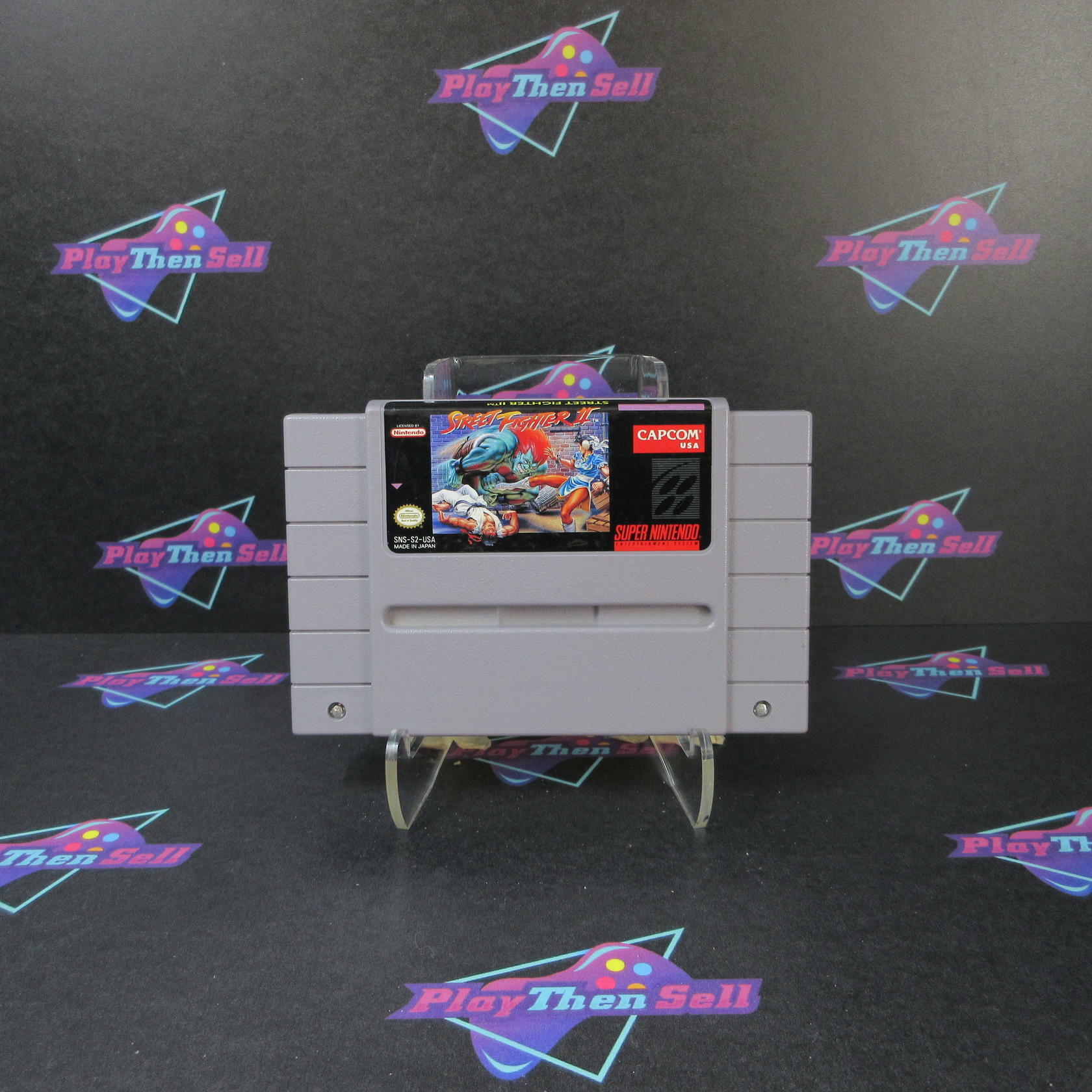 Street Fighter II Super Nintendo SNES - Refurbished