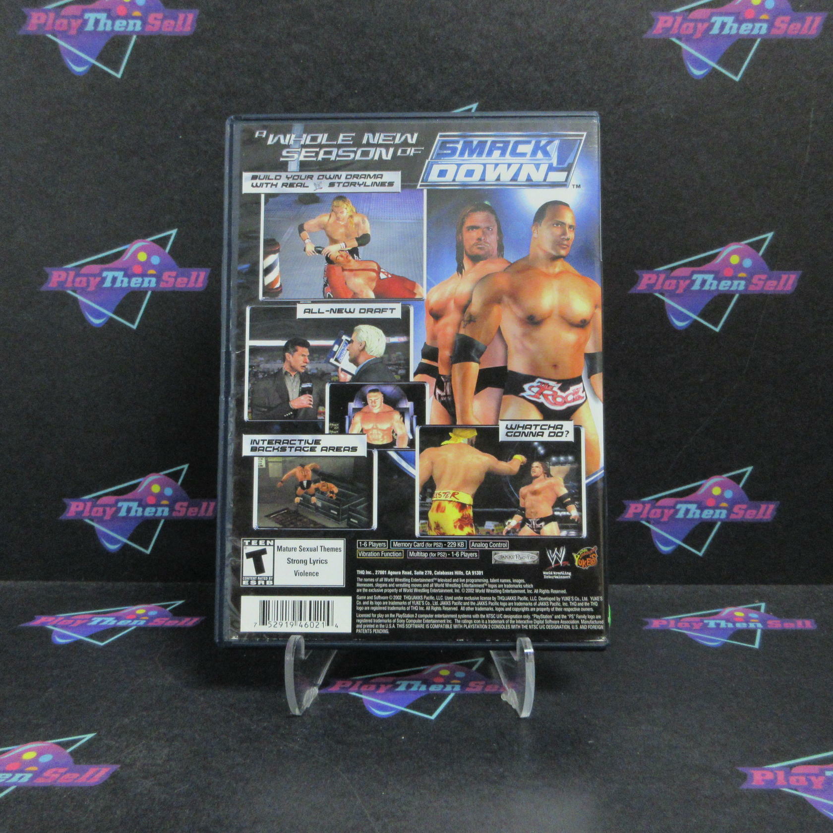 WWE Smackdown! Shut Your Mouth PS2 PlayStation 2 - Very Good