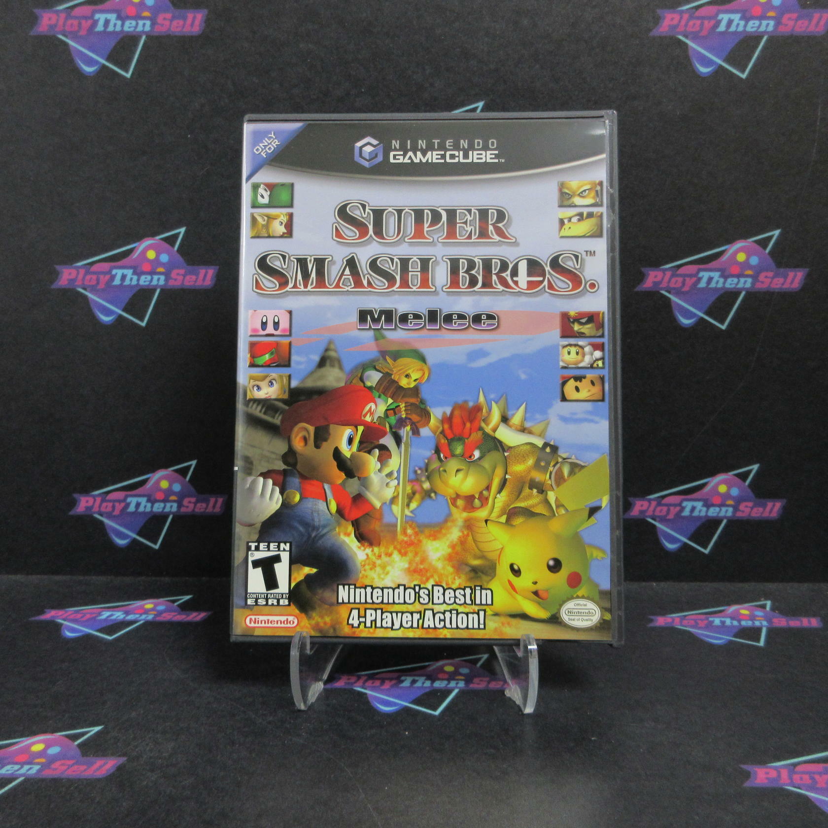 Super Smash Bros Melee Nintendo GameCube Complete - Refurbished